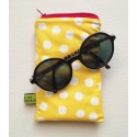 Jaune à pois